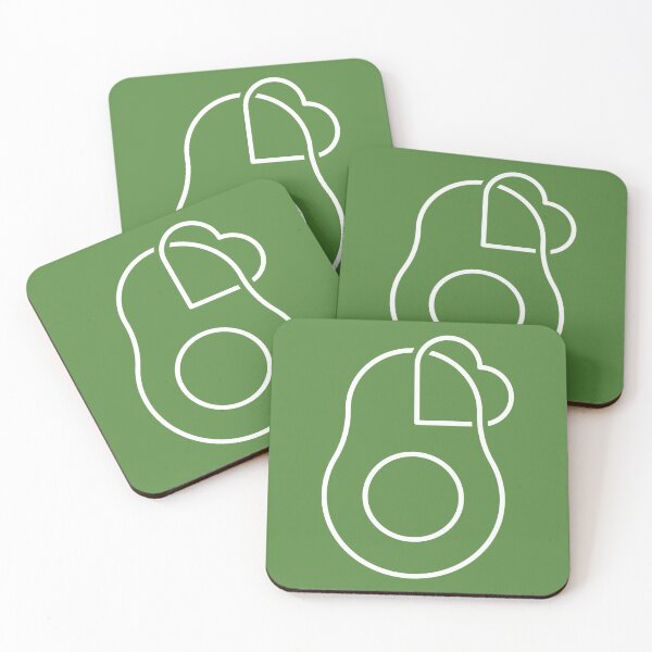 Item preview, Avocado and Heart designed and sold by npdstudio.