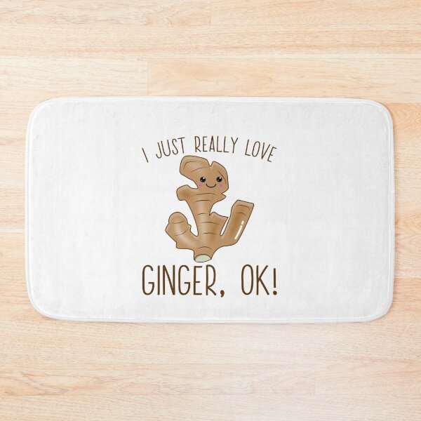 Item preview, I Just Really Love Ginger Ok! Kawaii Ginger designed and sold by Kawaiindoodle.