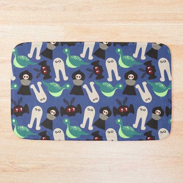 Item preview, Cute Cryptids (blue) designed and sold by Alysha Newton.