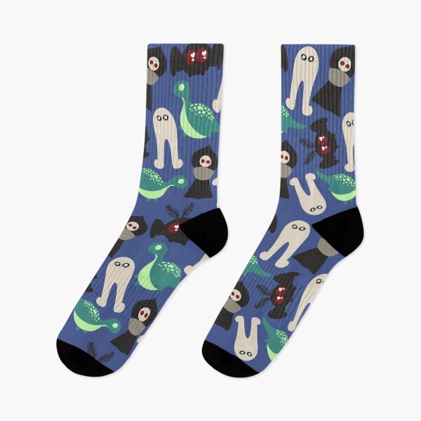 Item preview, Cute Cryptids (blue) designed and sold by Alysha Newton.
