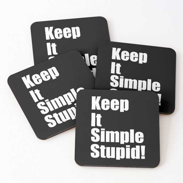 Item preview, kiss, Keep It Simple Stupid designed and sold by AFordhamDesigns.