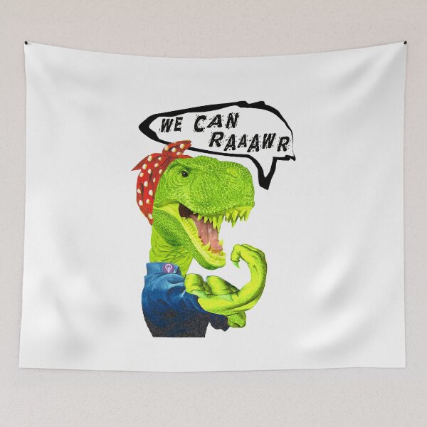 Item preview, We Can Do It Dinosaur Style designed and sold by IFOWrestling.