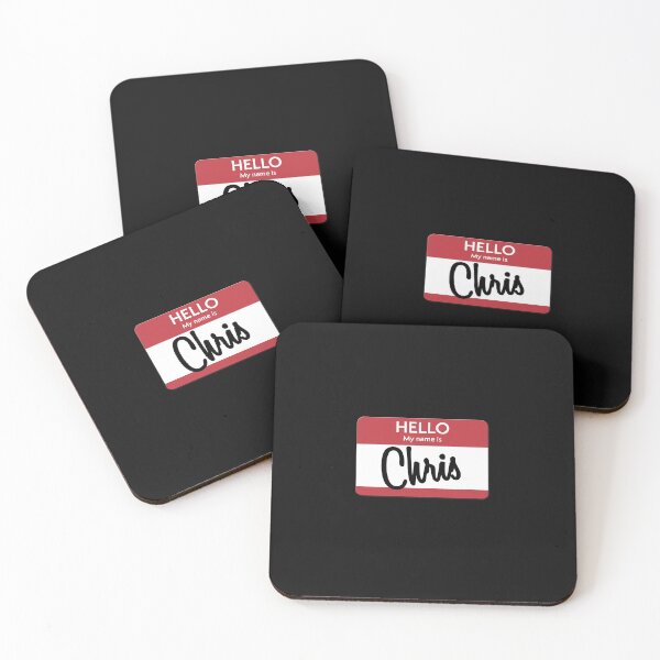Item preview, Hello my name is Chris Name Tag designed and sold by Original Cheddar.