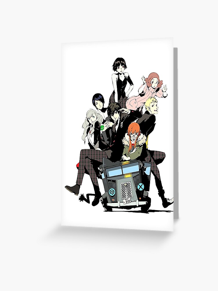 Persona 5 characters Greeting Card