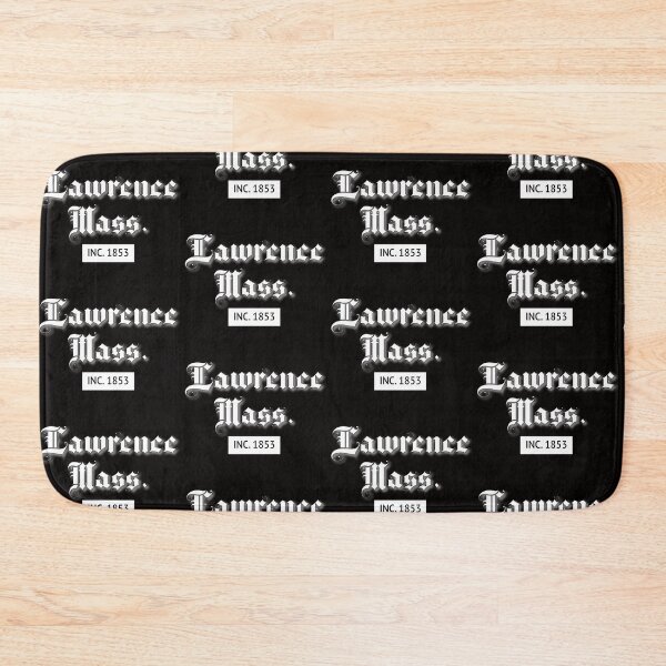 Item preview, Lawrence Mass. Design White Letters designed and sold by Kevin Michael McCall.