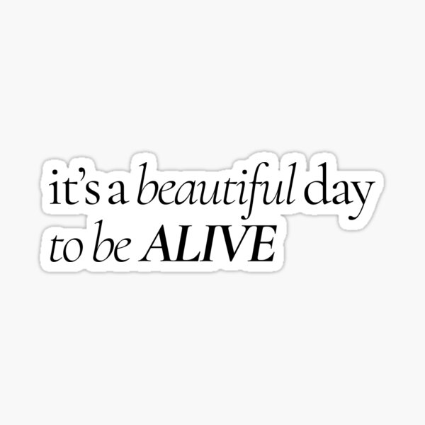 Whitney Simmons - It's a beautiful day to be alive! Today is