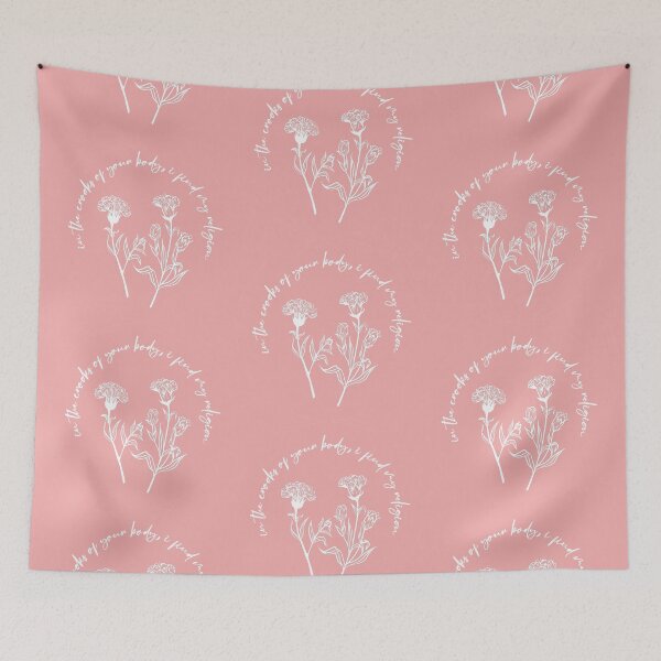 Item preview, in the crooks of your body, i find my religion (pink) designed and sold by hungrykate.