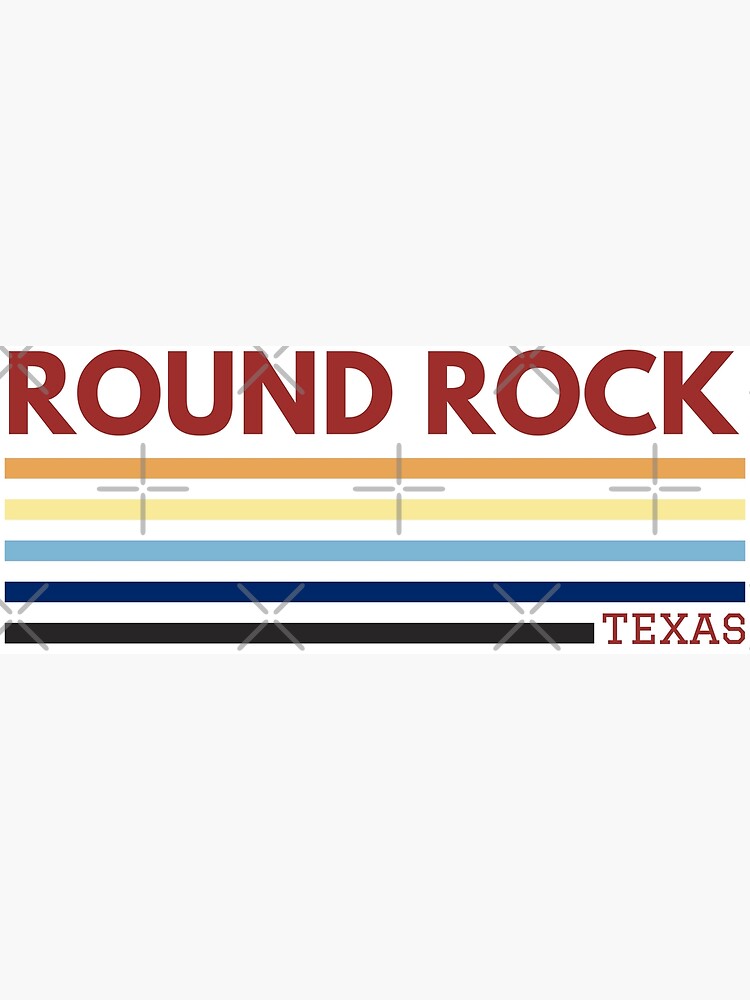 "Round Rock Texas" Poster by Taumaturgo Redbubble