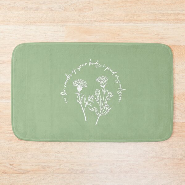 Item preview, in the crooks of your body, i find my religion (green) designed and sold by hungrykate.