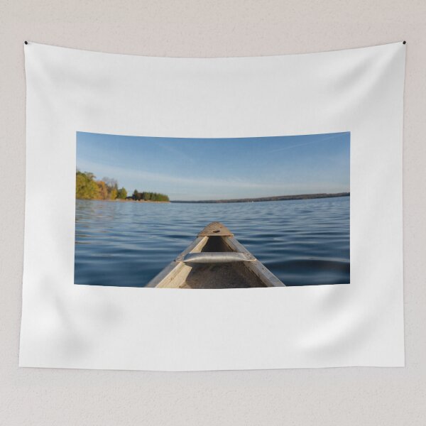 Item preview, Canoe on Lake Simcoe designed and sold by louisxviphoto.