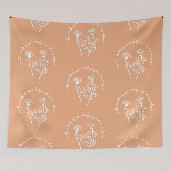 Item preview, in the crooks of your body, i find my religion (orange) designed and sold by hungrykate.
