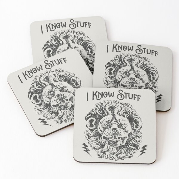Item preview, I Know Stuff Lion designed and sold by DivingDevils.