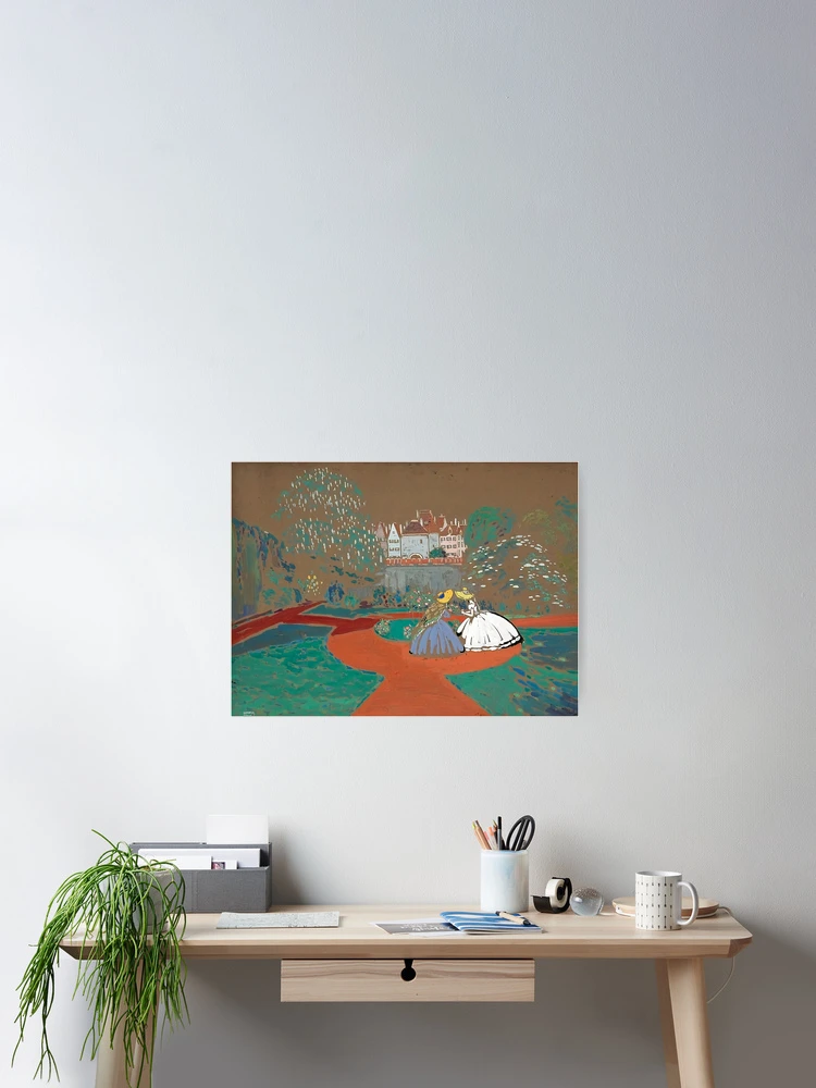 Thumbnail 2 of 3, Poster, Kandinsky Roses designed and sold by neteor.