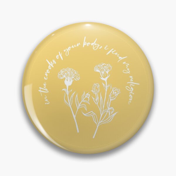 Item preview, in the crooks of your body, i find my religion (yellow) designed and sold by hungrykate.