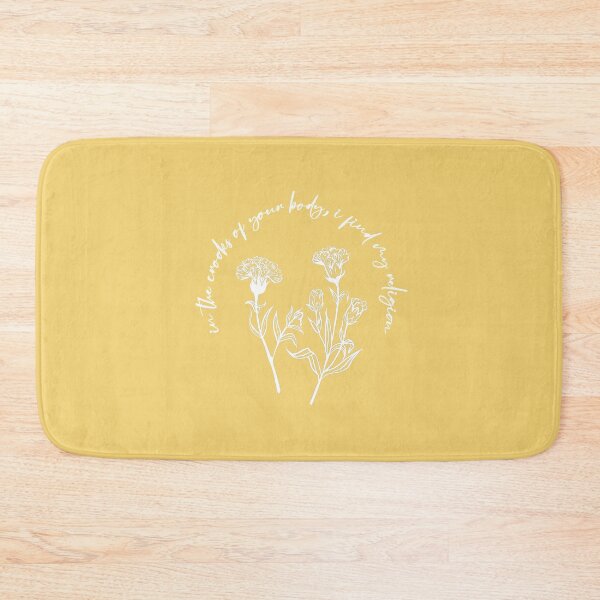 Item preview, in the crooks of your body, i find my religion (yellow) designed and sold by hungrykate.
