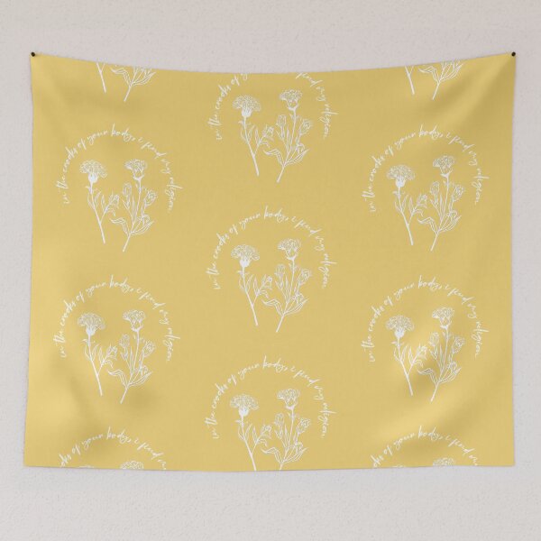 Item preview, in the crooks of your body, i find my religion (yellow) designed and sold by hungrykate.