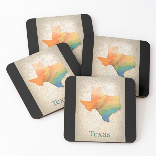 Item preview, Old World Style Vintage Texas Map designed and sold by AlanPhotoArt.