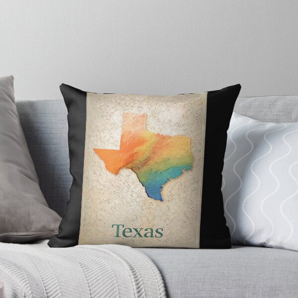 Item preview, Old World Style Vintage Texas Map designed and sold by AlanPhotoArt.