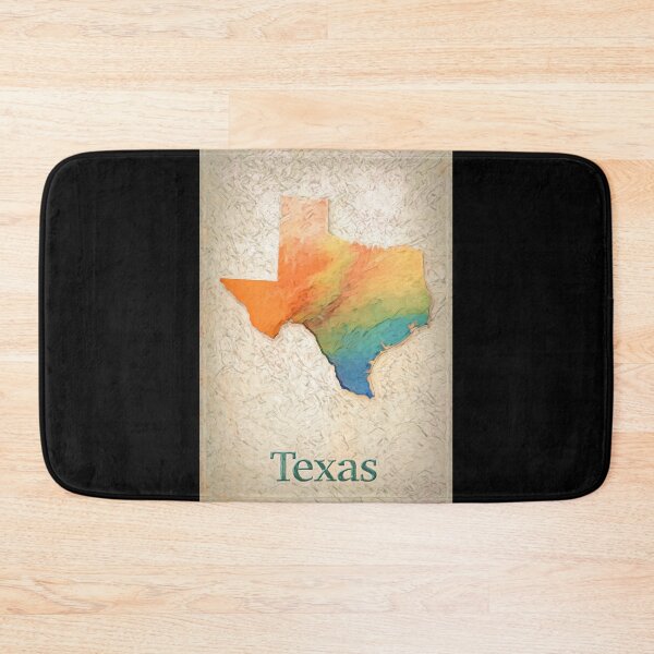 Item preview, Old World Style Vintage Texas Map designed and sold by AlanPhotoArt.