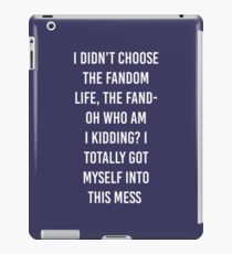 Fandom Leben iPad-Hülle & Klebefolie