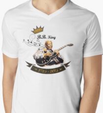 B.B. King - Rest In Peace Men's V-Neck T-Shirt