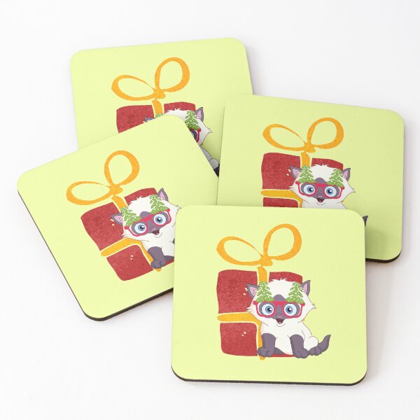 Item preview, Sweet Happy Cub Kittens Christmas designed and sold by lodarohit.