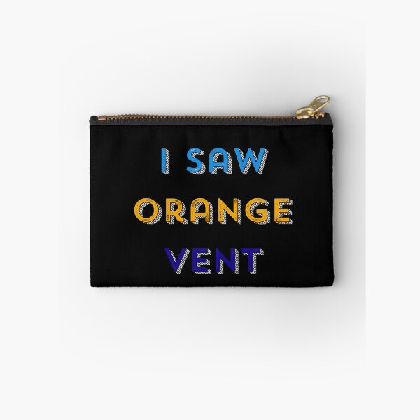Item preview, Funny Popular Online Game “I Saw Orange Vent” Blue and orange Text designed and sold by gobbieshoppe.