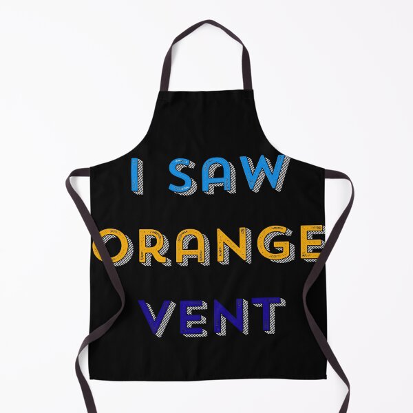 Item preview, Funny Popular Online Game “I Saw Orange Vent” Blue and orange Text designed and sold by gobbieshoppe.