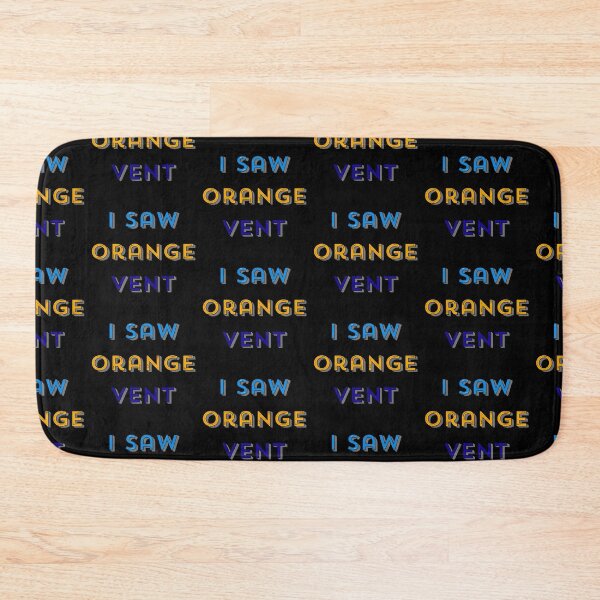 Item preview, Funny Popular Online Game “I Saw Orange Vent” Blue and orange Text designed and sold by gobbieshoppe.