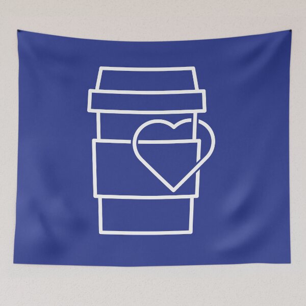 Item preview, Coffee and Heart designed and sold by npdstudio.
