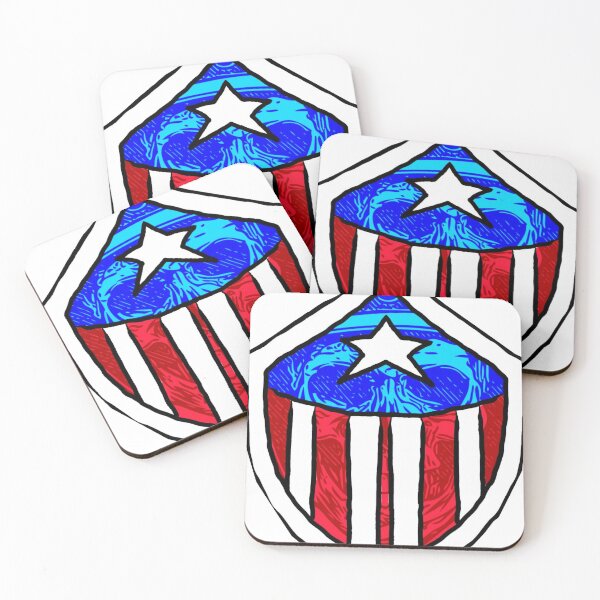 Item preview, Skull Shield & Star designed and sold by KevenTees.
