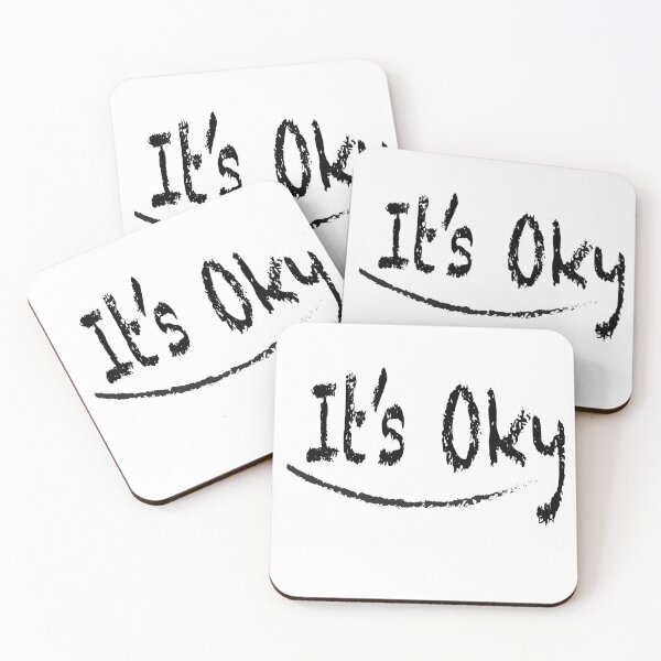 Item preview, Its Oky top print feeling sad happy  designed and sold by Otmeks.
