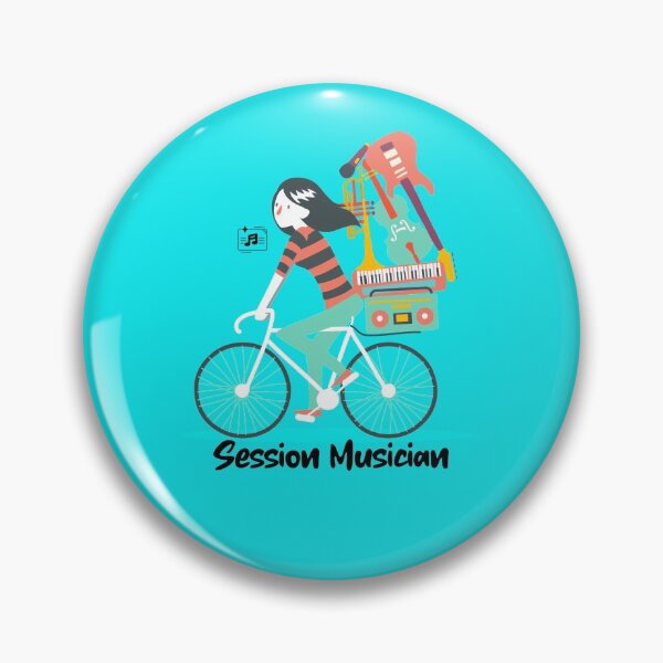 Item preview, Session Musician! Music Band Piano Orchestra Guitar designed and sold by musicmusicpin.