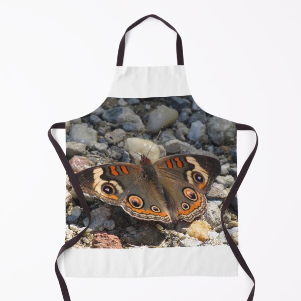 Item preview, colorful buckeye butterfly on gravel designed and sold by UpTowardTheSky.