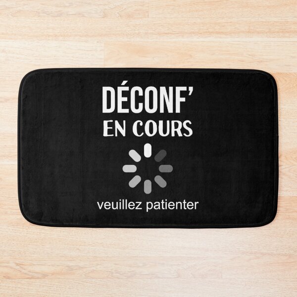 Aperçu de l'œuvre Deconfinement en cours drôle créée et vendue par Catcrea.