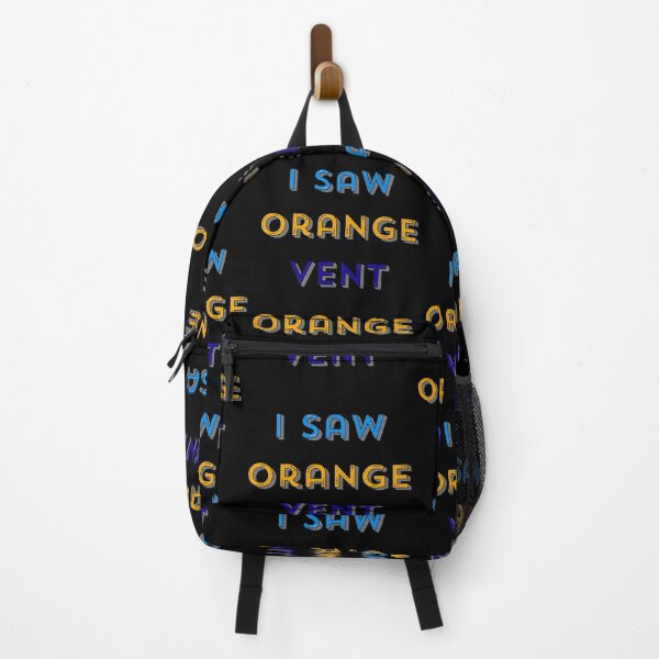 Item preview, Funny Popular Online Game “I Saw Orange Vent” Blue and orange Text designed and sold by gobbieshoppe.