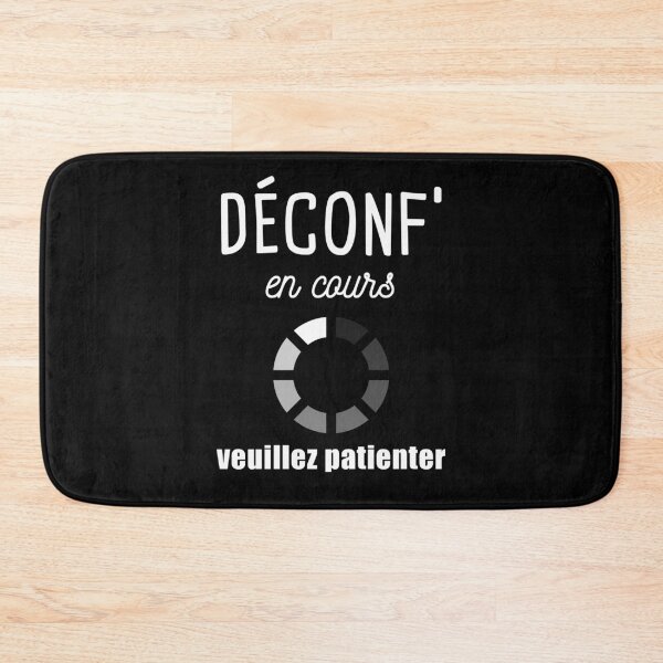 Aperçu de l'œuvre t shirt deconfinement humour créée et vendue par Catcrea.