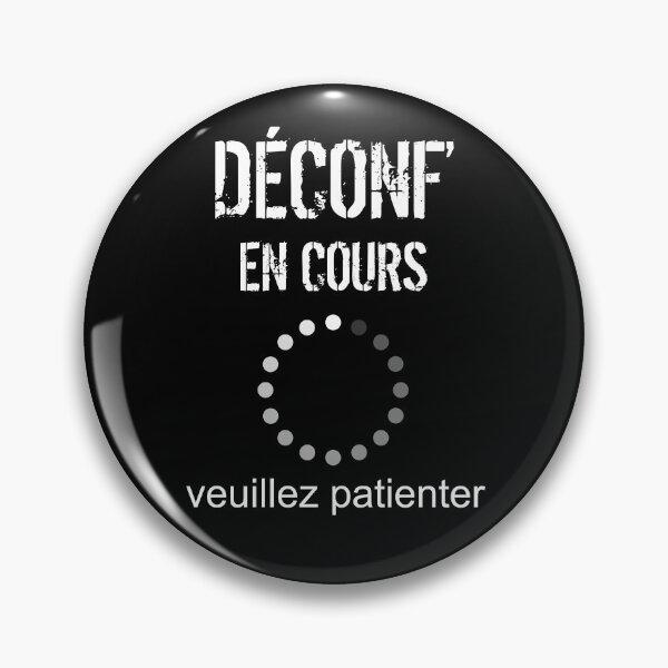 Item preview, deconfinement in progress please wait designed and sold by Catcrea.