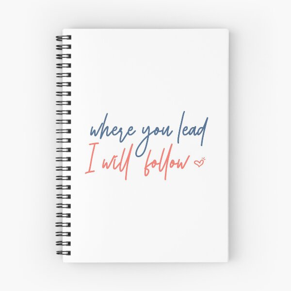 Item preview, Handwritten Where you lead I will follow designed and sold by Lgc13.