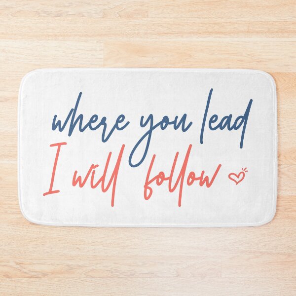 Item preview, Handwritten Where you lead I will follow designed and sold by Lgc13.