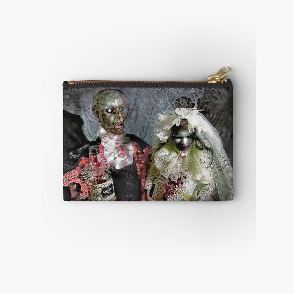 Item preview, Goth Zombie Wedding | Beautiful Bizarre Dark Horror Goth Surrealist Art TM11 designed and sold by triciakitty.