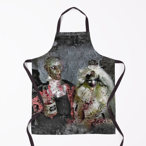 Item preview, Goth Zombie Wedding | Beautiful Bizarre Dark Horror Goth Surrealist Art TM11 designed and sold by triciakitty.