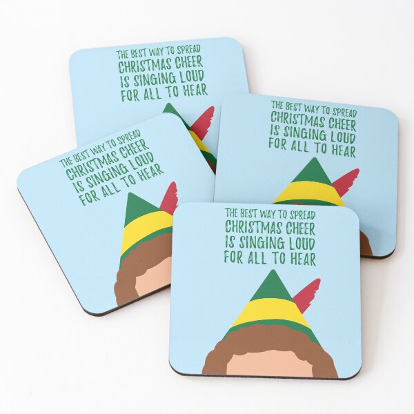 Item preview, Buddy the Elf Inspired Quote The Best Way to Spread Christmas Cheer designed and sold by Lavenderbuttons.