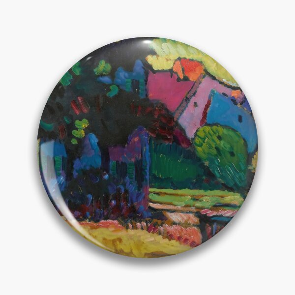 Item preview, Wassily Kandinsky Murnau - Landscape with Green House designed and sold by neteor.