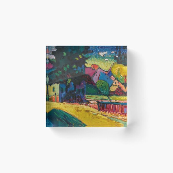 Item preview, Wassily Kandinsky Murnau - Landscape with Green House designed and sold by neteor.