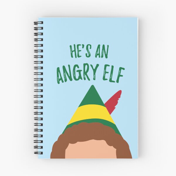 Item preview, Buddy the Elf Inspired Quote He's an Angry Elf designed and sold by Lavenderbuttons.