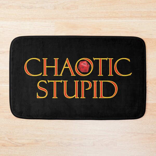 Item preview, Chaotic Stupid - RPG role playing games alignment designed and sold by TravelScientist.