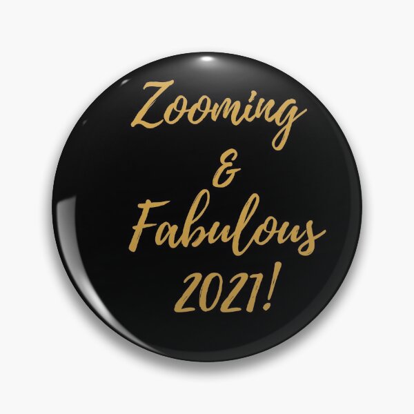 Item preview,  Zooming and Fabulous 2021 fun quarantine tshirt,mug and notebook gear designed and sold by GmolahUnlimited.