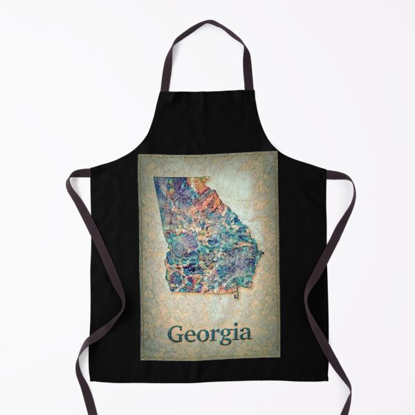 Item preview, Unique State Map of Georgia designed and sold by AlanPhotoArt.