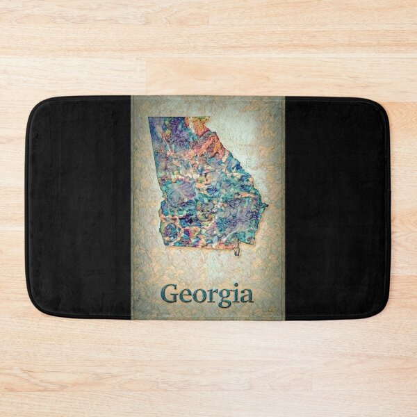 Item preview, Unique State Map of Georgia designed and sold by AlanPhotoArt.